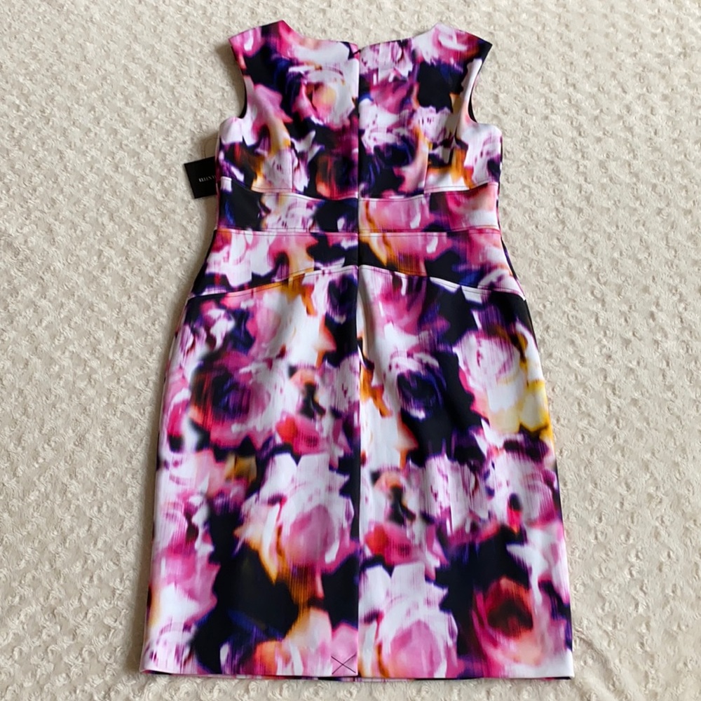 NWT Ellen Tracy Floral Scuba Sheath Dress - Picture 10 of 10